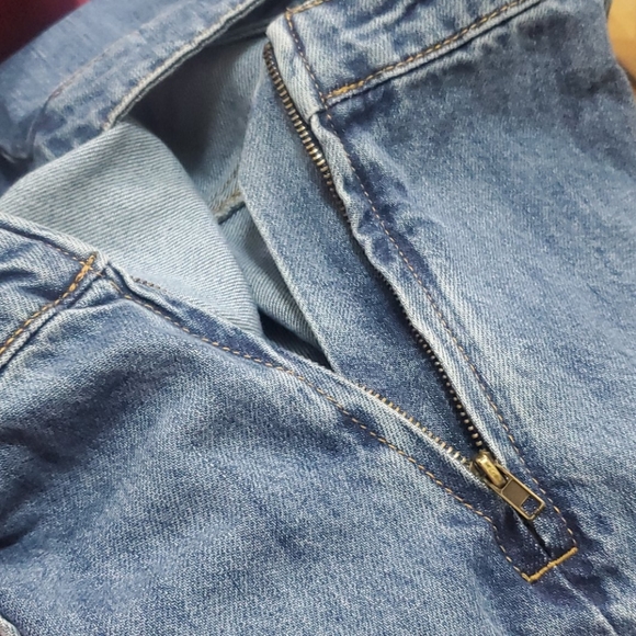 VANILLA STAR DENIM OVERALLS SKIRT SIZE 5 - Picture 8 of 8